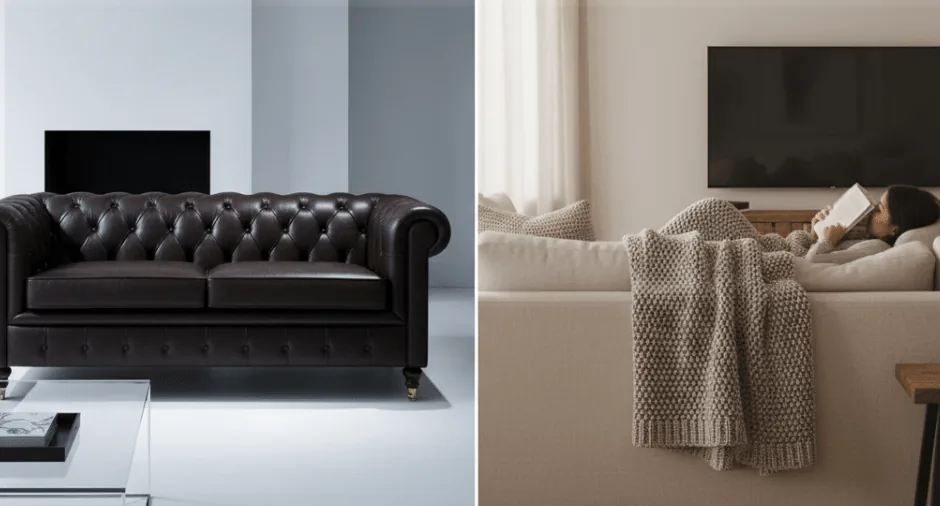 โซฟารับแขก หรือ โซฟาทรมานหลัง? (The Living Room vs. Showroom)